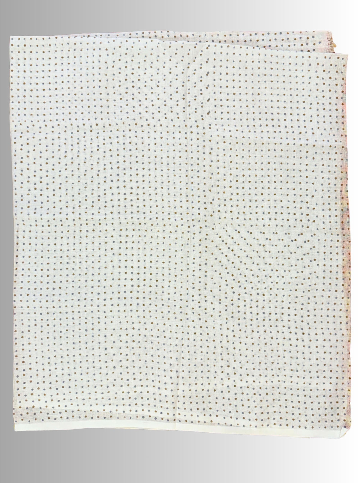 handloom cotton linen hand block print saree with blouse