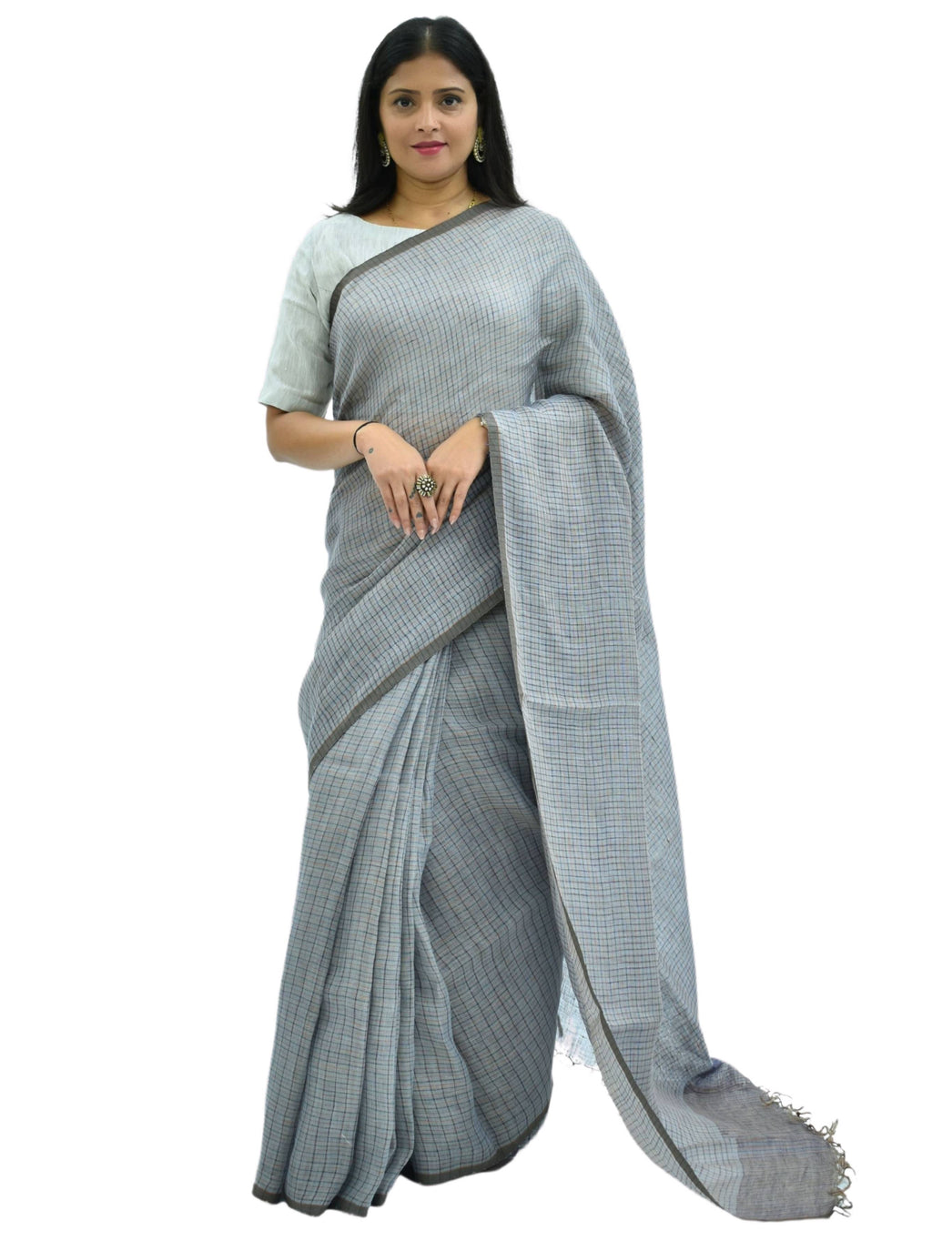 Pure Handloom Linen Saree Collection