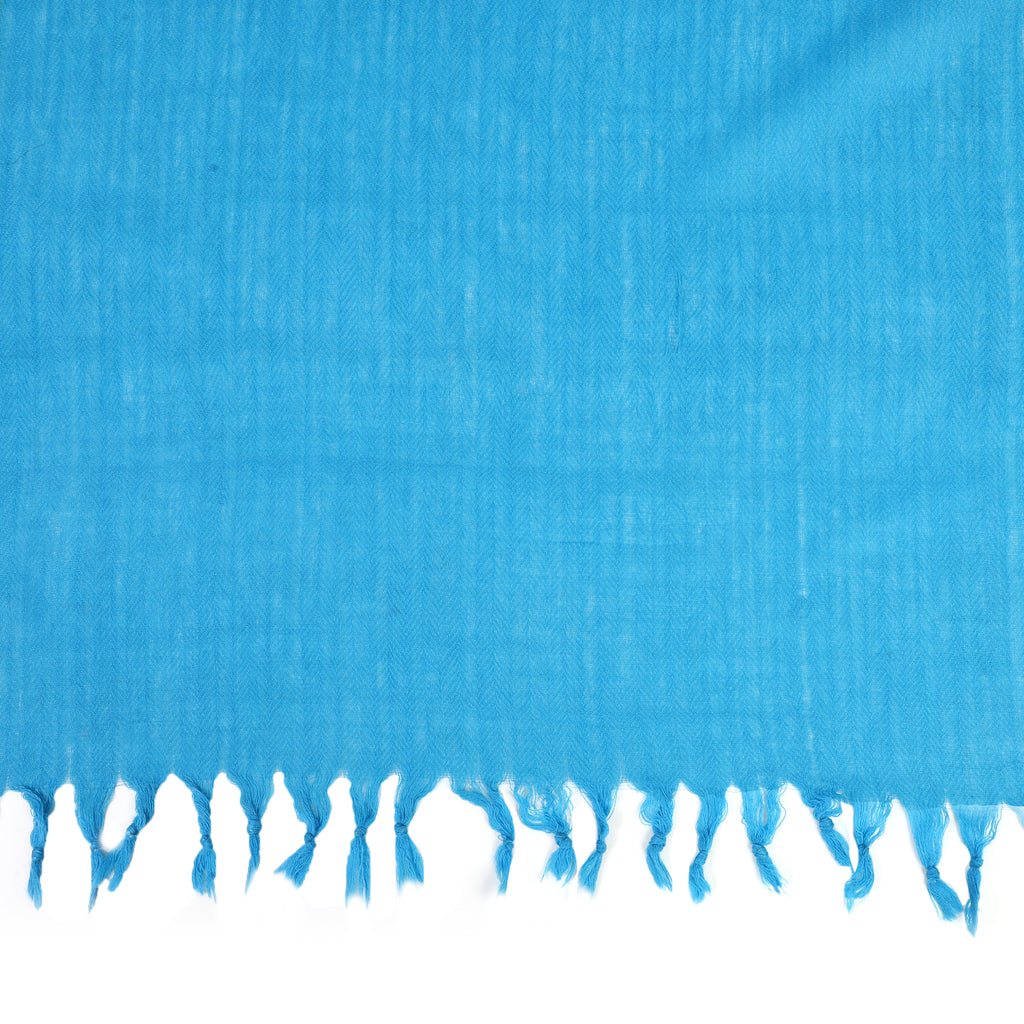 Merino Wool Handloom Diamond Weave Stole