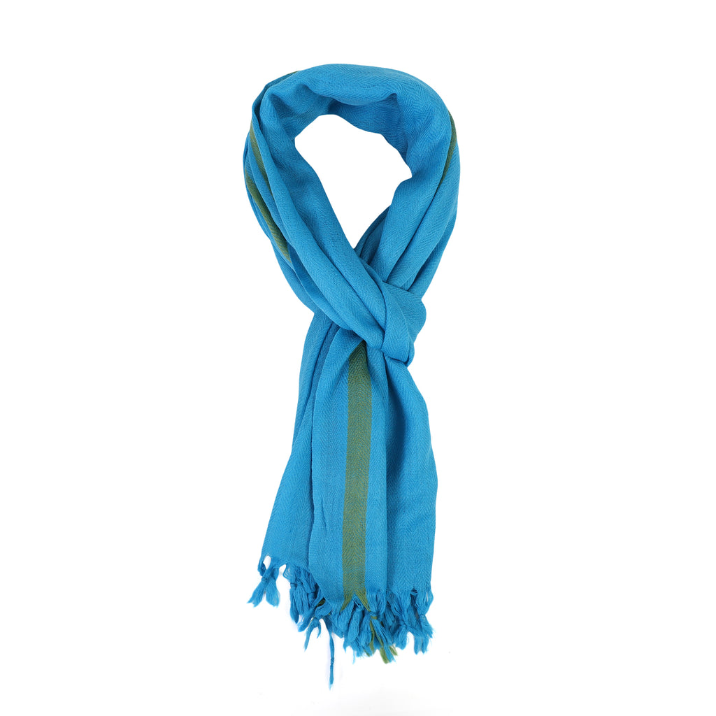 Merino Wool Handloom Diamond Weave Stole