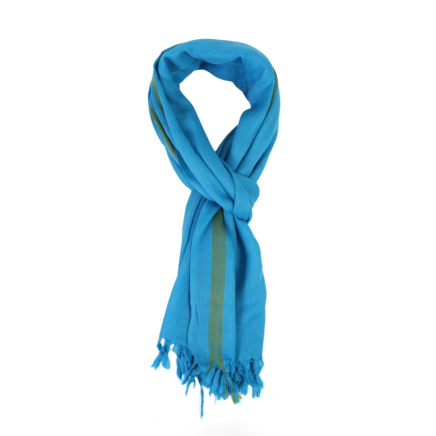 Merino Wool Handloom Diamond Weave Stole