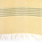 Organic Cotton Handloom Haldi Yellow Stole