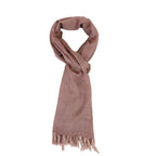 Merino Wool Handloom Stole with Diamond Weave