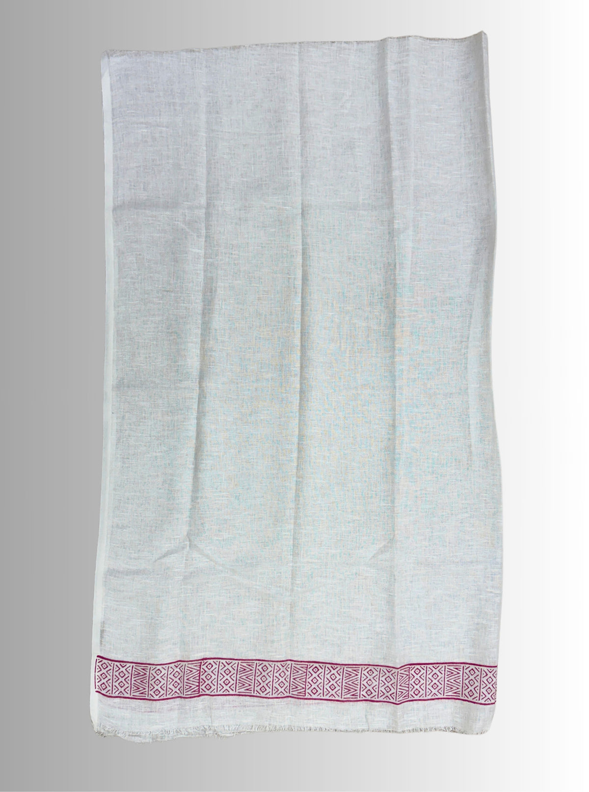 handloom cotton jaal hand block print saree with blouse
