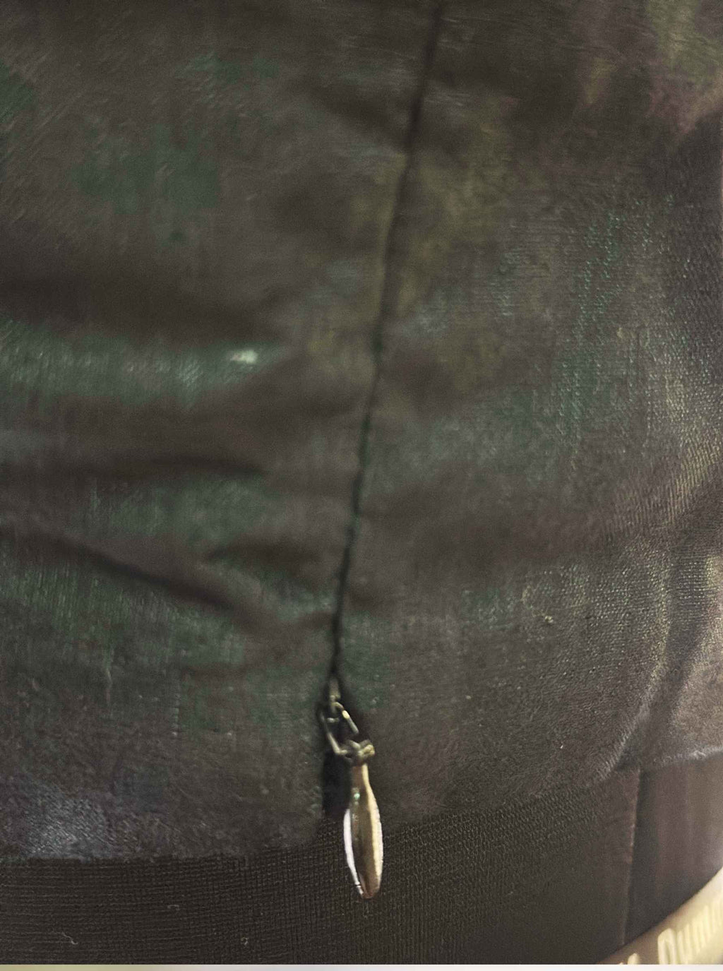 Pure Handloom Kosa Silk Black solid Boat Neck Blouse