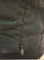 Pure Handloom Kosa Silk Black solid Boat Neck Blouse