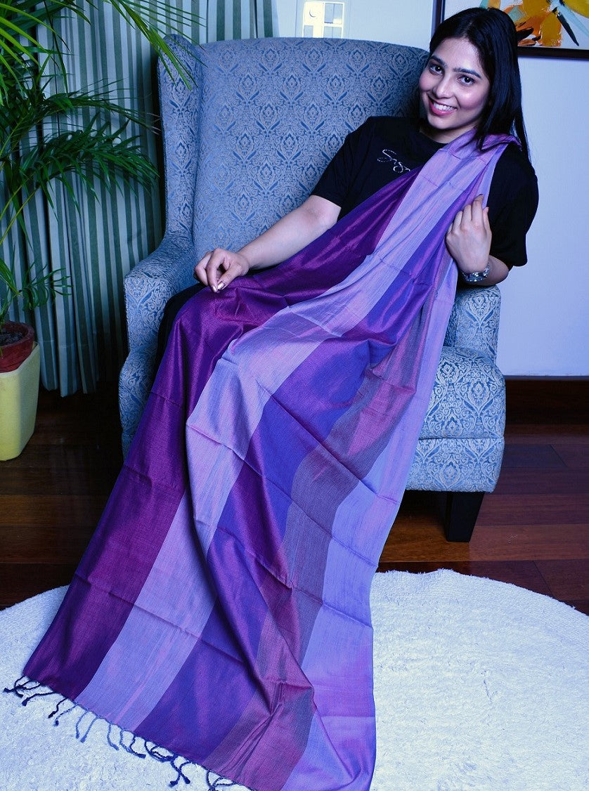 Purple | seated