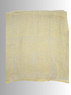 Pure Handloom Linen Brown Handblock Print Saree