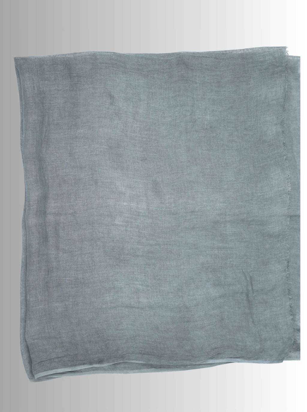 Pure Handloom White & Grey Shibori Linen Saree
