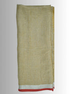 Pure Handloom Brown Linen Saree