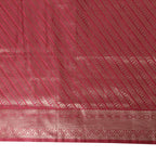 Katan Silk Banarasi Old Rose Pink Saree with Golden Silver Butta