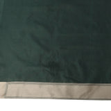 Jamdani Silk Banarasi Green Chanderi Silk Saree with Thread Work Jaal